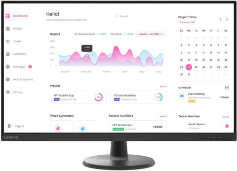 Lenovo D32-45 75Hz
