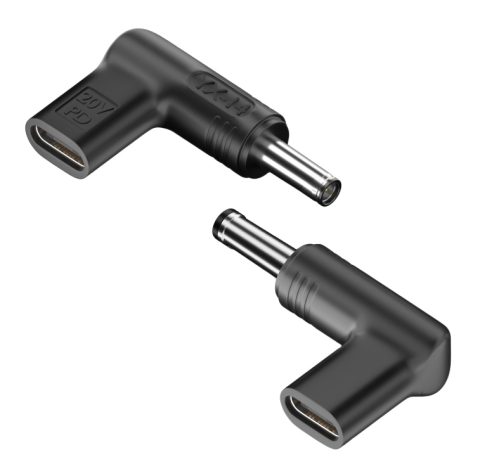 POWERTECH αντάπτορας τροφοδοσίας laptop YX-14, USB-C σε Sony 6.5x4.4mm, μαύρος