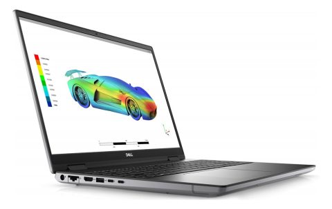 DELL Laptop PRECISION 7670, Factory Refurbished Grade A, i9-12950HX, 64GB/1TB SSD, 16", Cam, Integrated Graphics, Windows 10 Pro