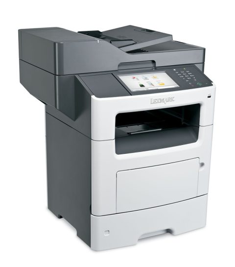 LEXMARK used MFP Printer MX611DHE, laser, mono, low toner & drum