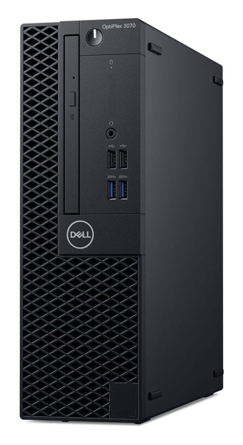 DELL PC OptiPlex 3070 SFF, Refurbished Grade A Repainted, i3-9100, 8/256GB SSD, DVD-RW, FreeDOS