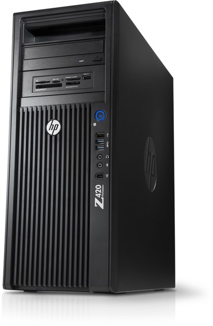 HP Z420 Xeon E5-1620 (4-Cores)/8GB/256GB SSD NEW/DVDRW/Quadro K600 1GB