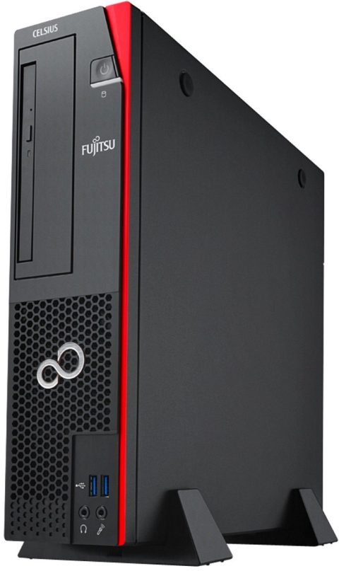 Fujitsu Celsius J550 SFF Xeon E3-1220v5 (4-Cores)/8GB/256GB SSD NEW/Quadro K420 1GB